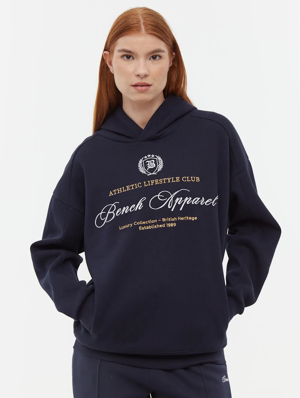 Contessa Script Graphic Oversize Hoodie Fashion Footwear Festival Air