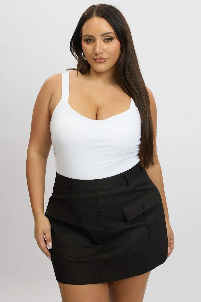 White Bodysuit supersoft Timeless Blazer