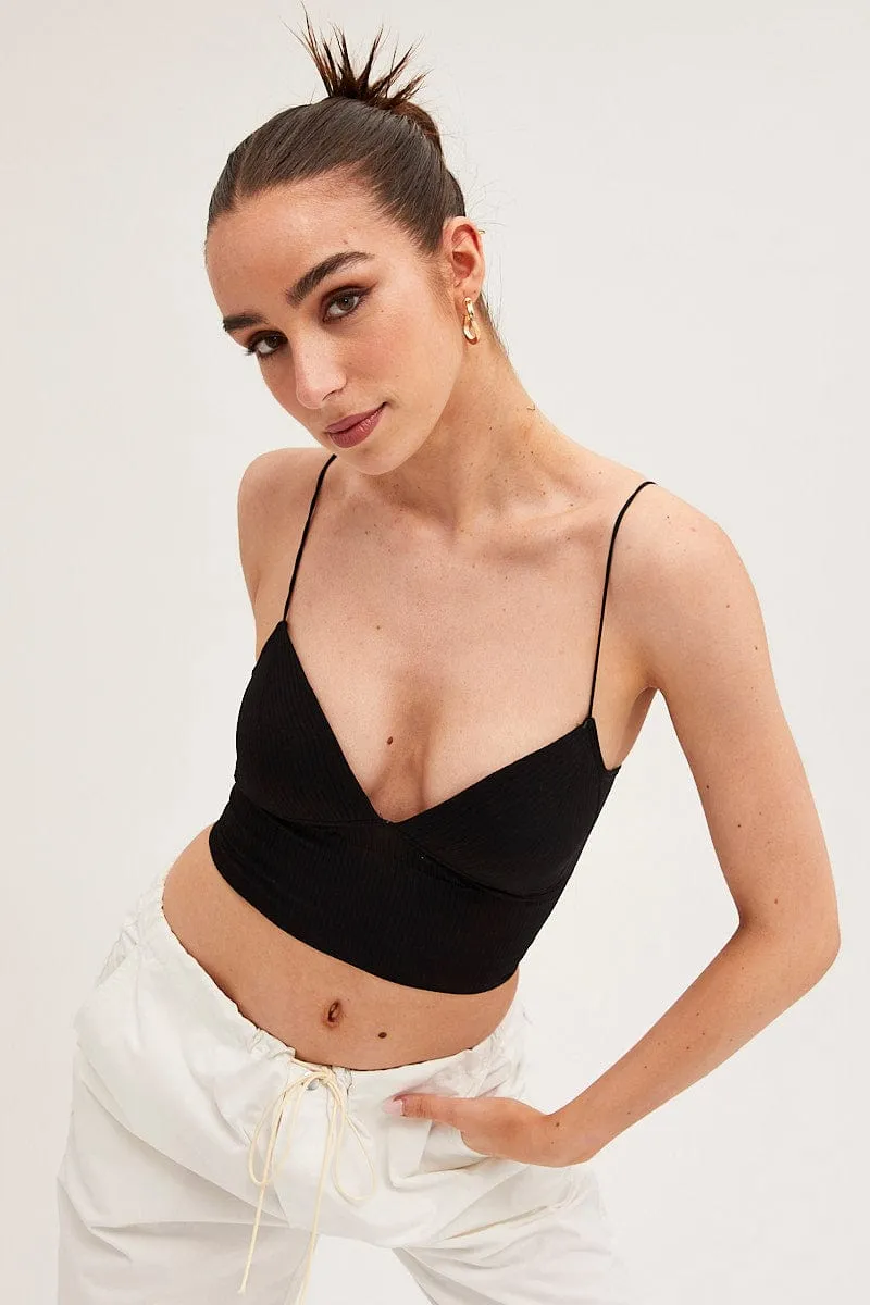 Student Cool SustainableCertified Black Bralette Seamless