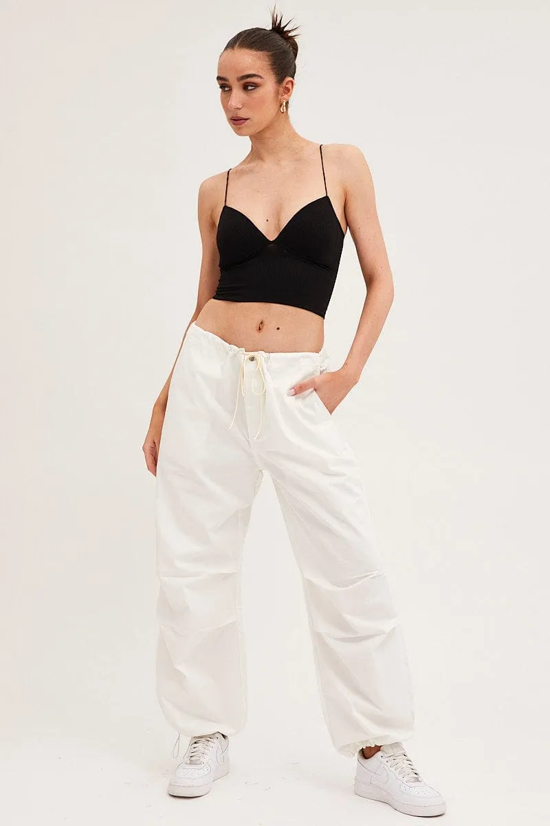 TaglessLabel Cozy Wrap Black Bralette Seamless