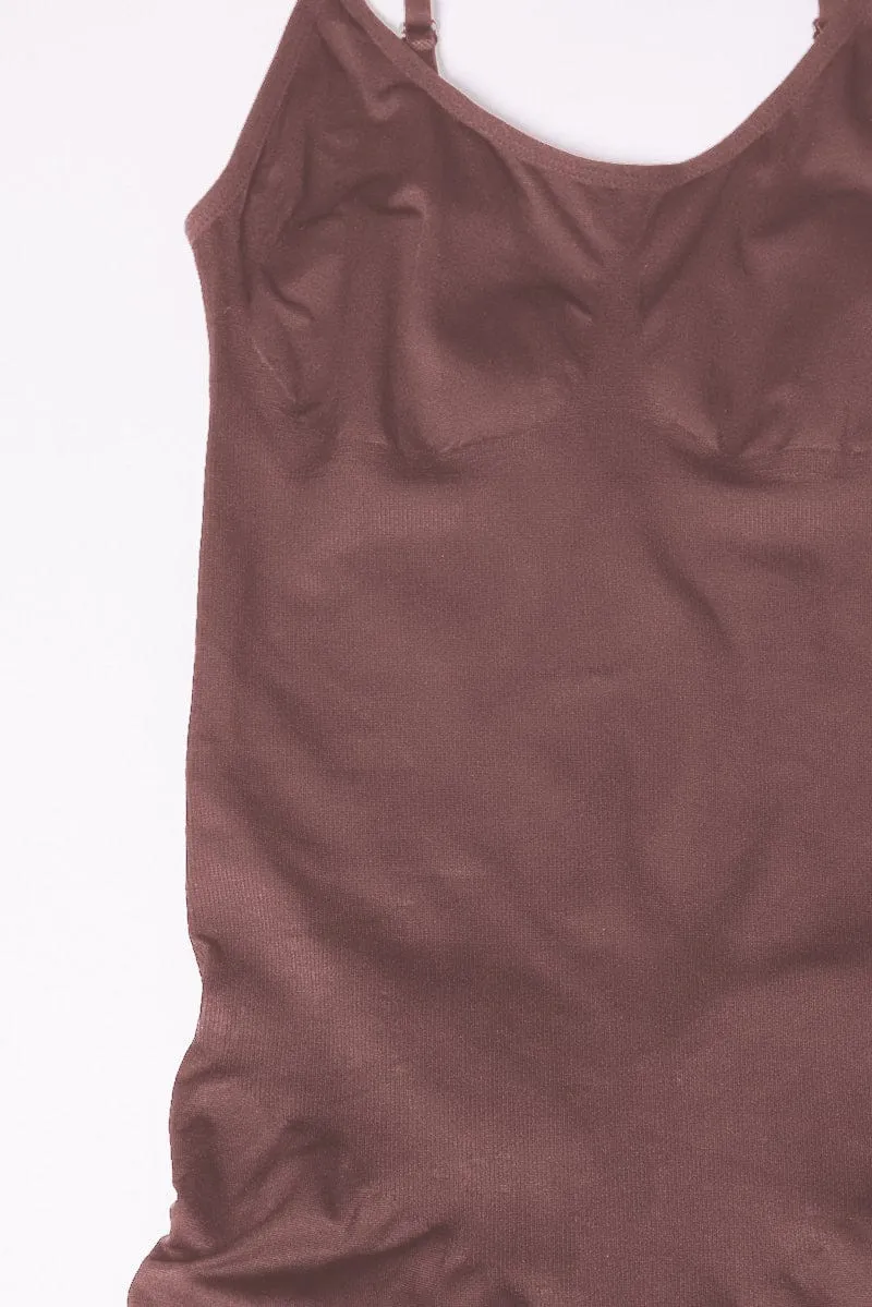 SoftLining Brown Seamless Sculpting Bodysuit
