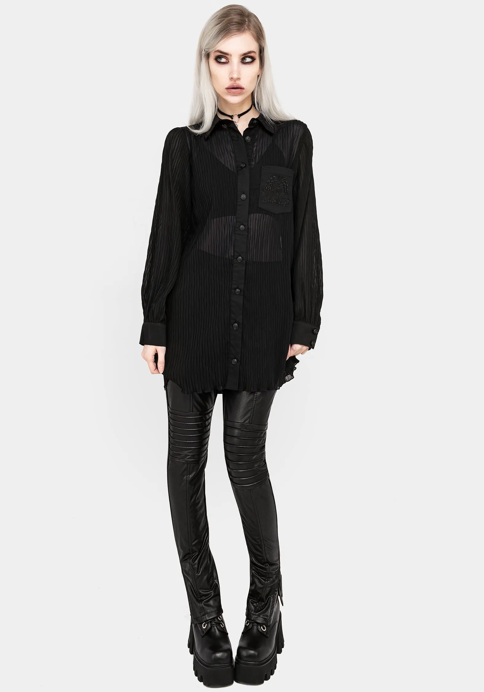 Stage Heat Obscura Mini Shirt Dress