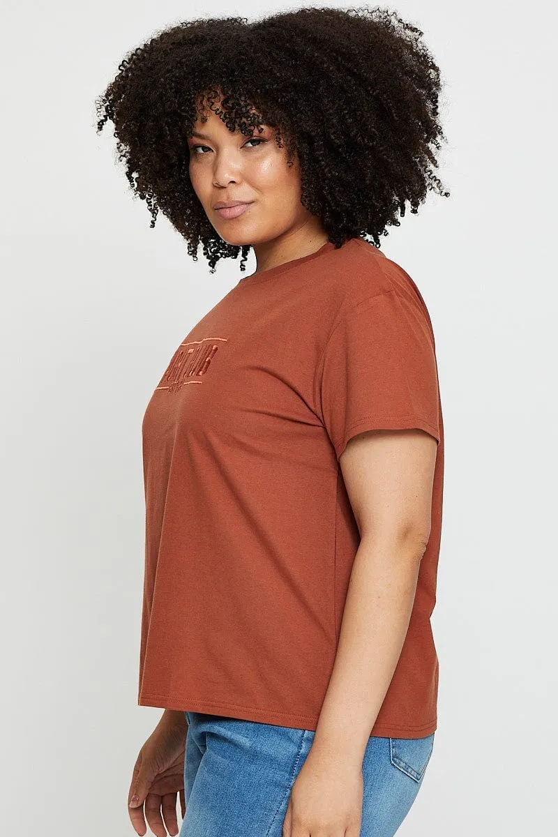 Adult sophistication Placement Cotton T-shirt Yatch Club Embroidered Short Sleeve