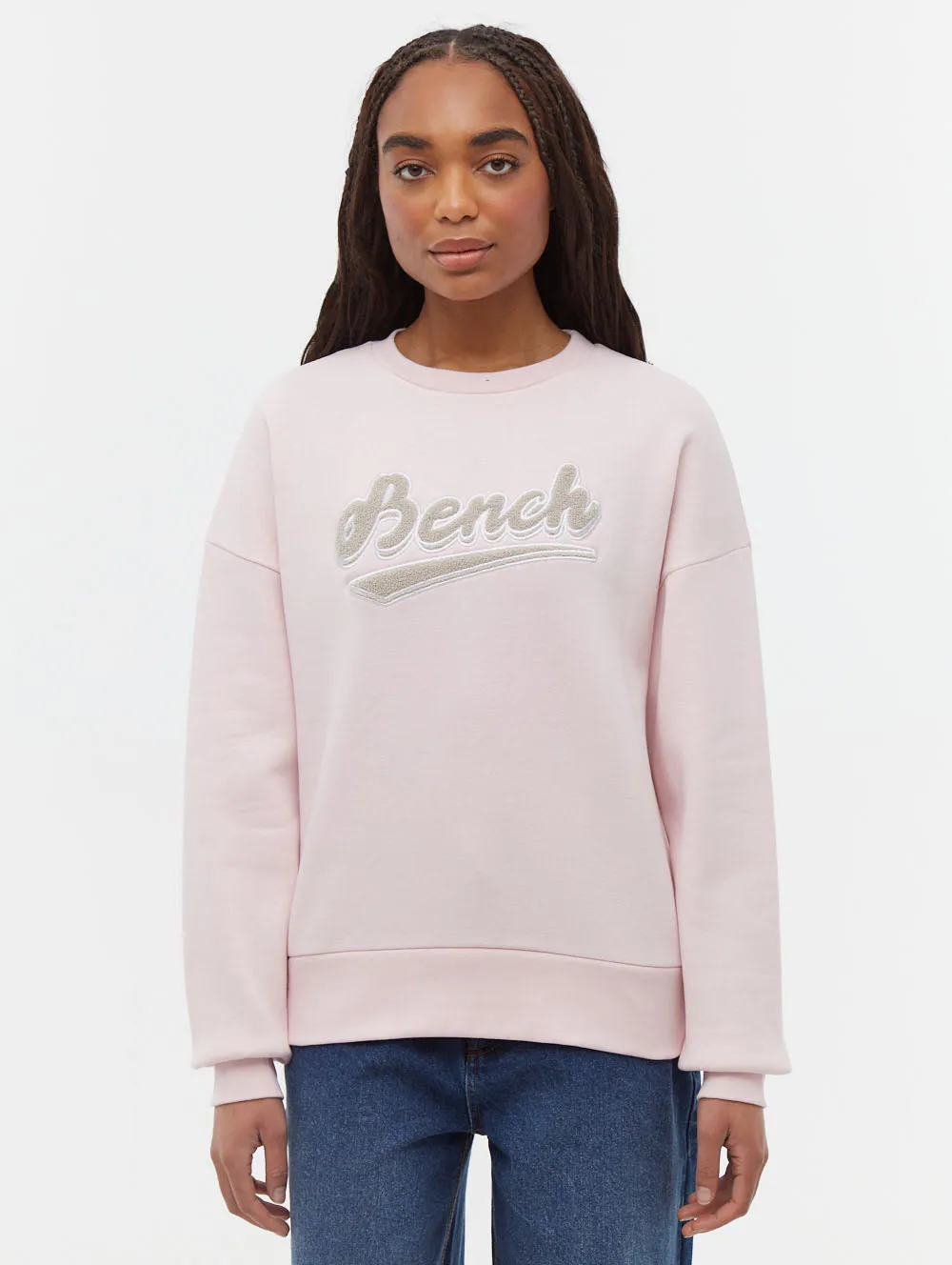 Steffi Retro Logo Crew Neck Sweatshirt ThermalInsulated