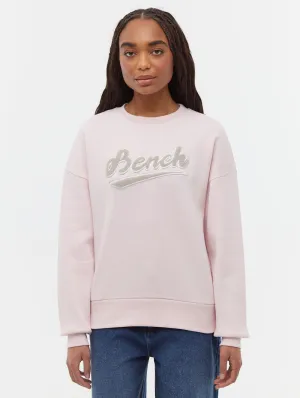 Steffi Retro Logo Crew Neck Sweatshirt ThermalInsulated
