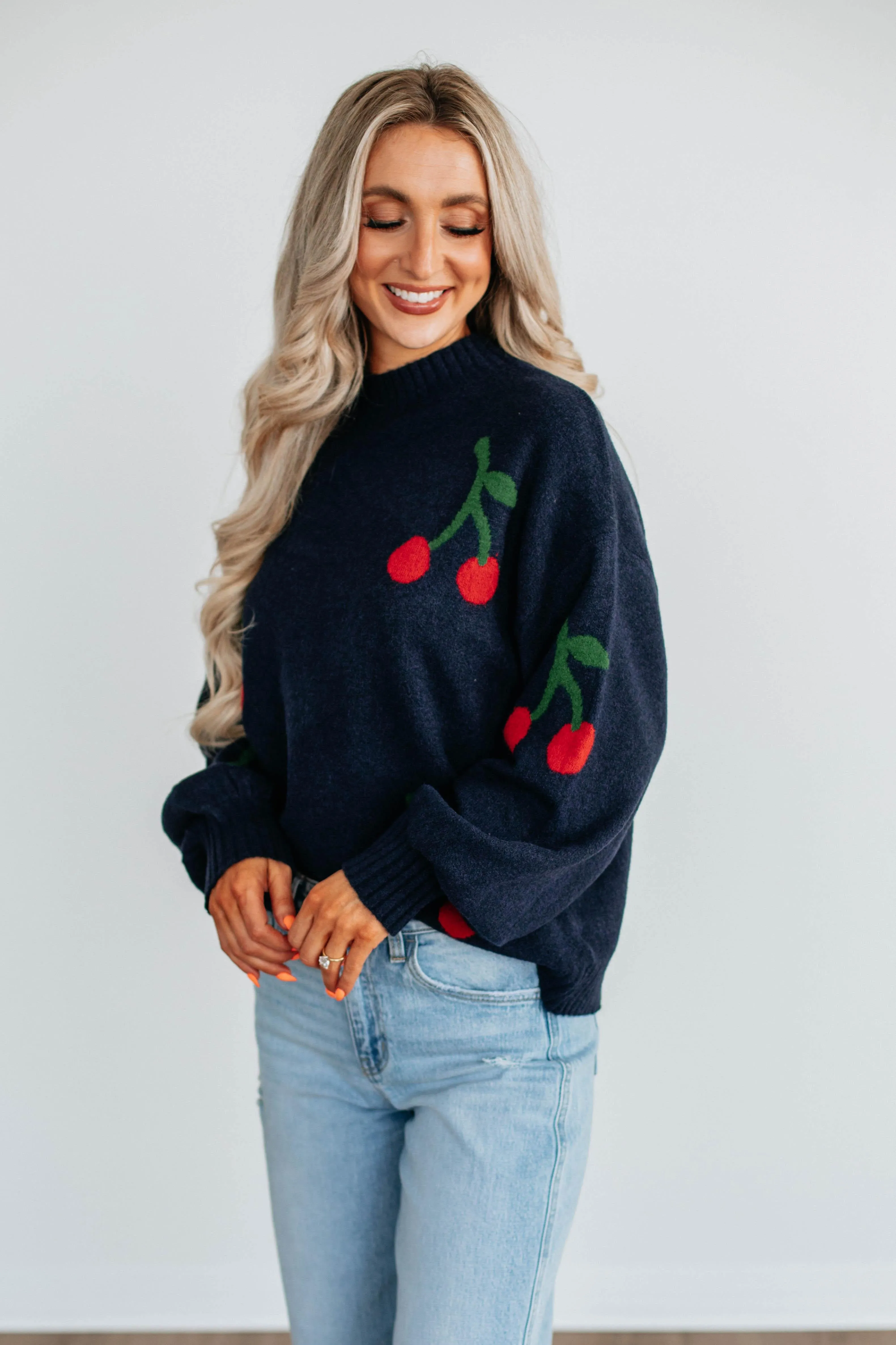 Breathable Knit Wear Cherrish Me Sweater
