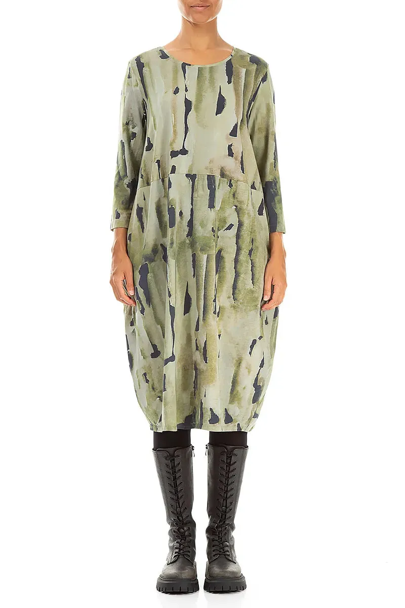 Balloon Terra Cotton Dress Formal Look