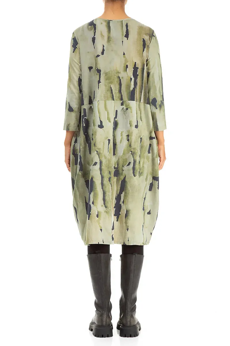 Balloon Terra Cotton Dress Rain Fit