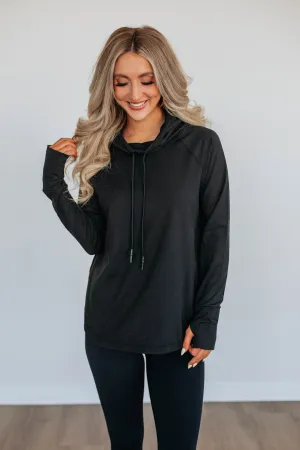 Alice Active Hoodie - Black Winter Fit