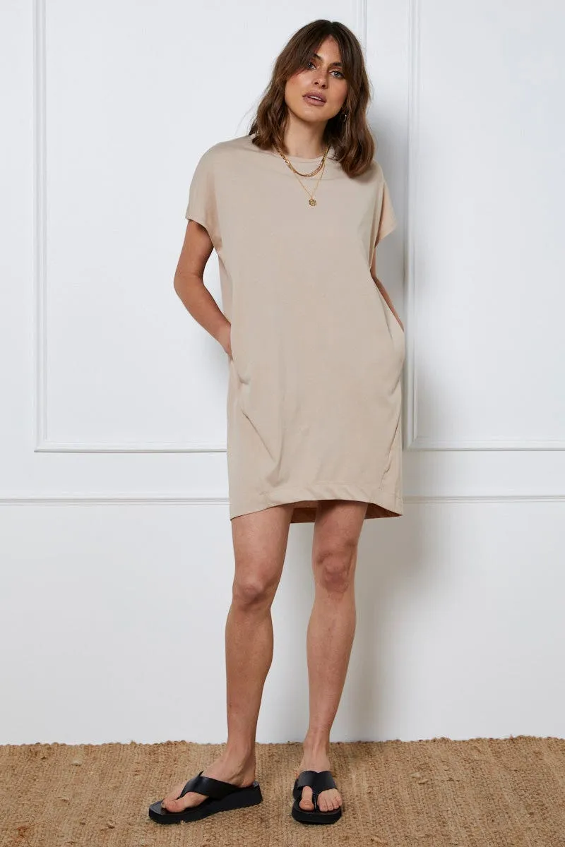 Black Mini Dress Short Sleeve Daring Mode