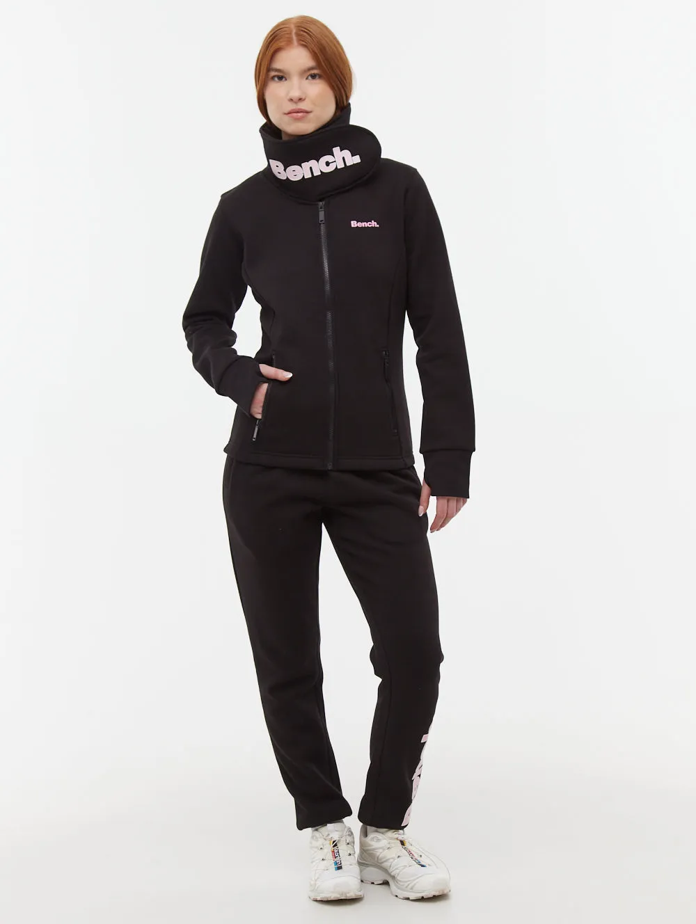Craft Core Haylo Wrap Neck Zip-Up