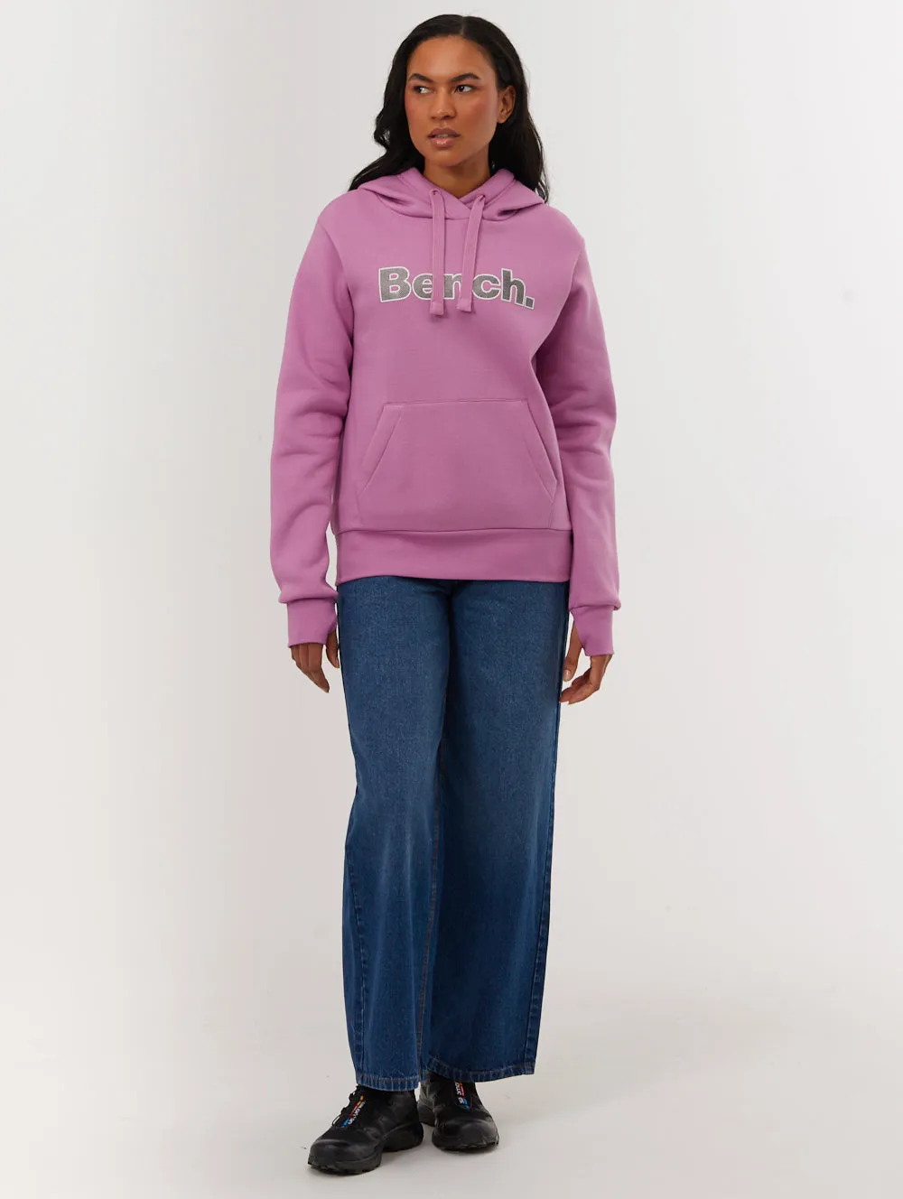 Modern Look Tealy Outline Logo Hoodie