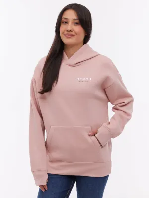 premium fabric Harmy Back Graphic Hoodie - Pink