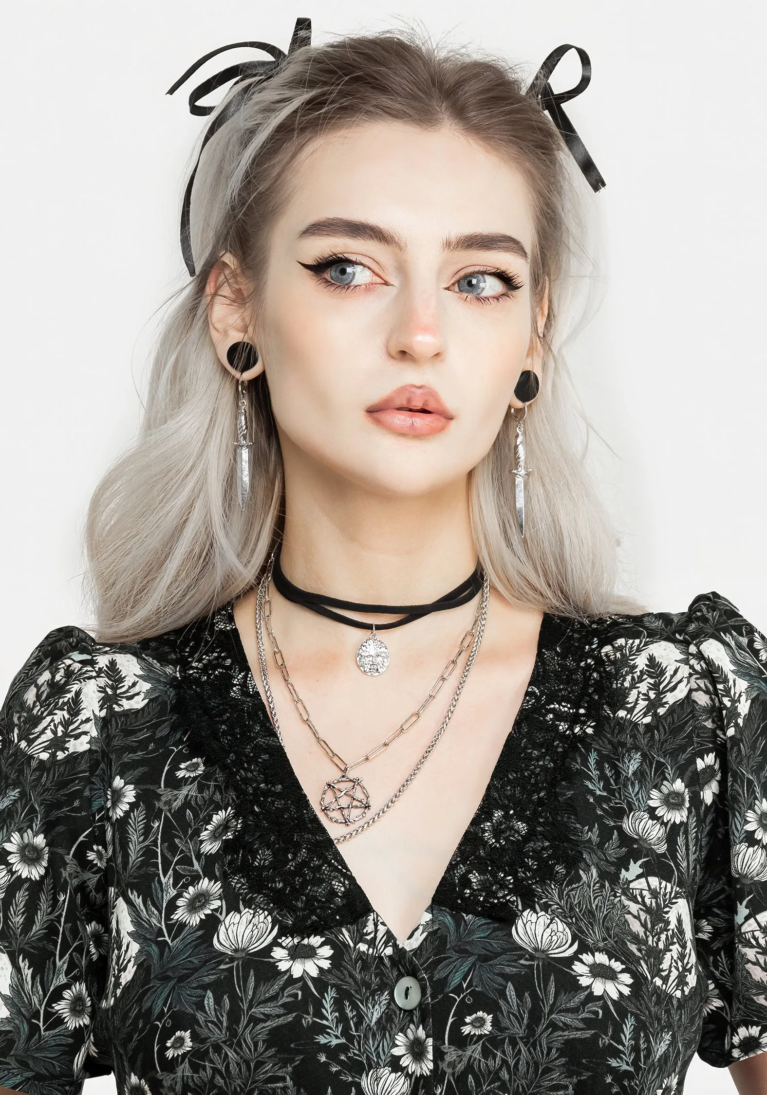 Nightbloom Button Up Midi Dress Timeless silhouette Polished Ease