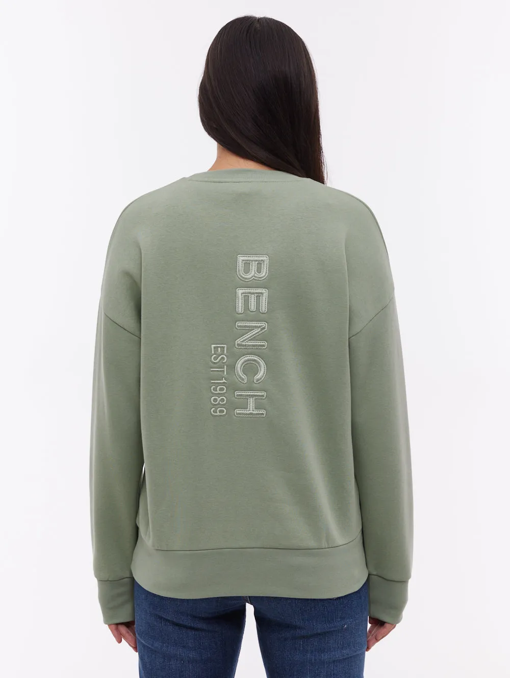 BreathableLining Joda Vertical Logo Crew Neck - Green