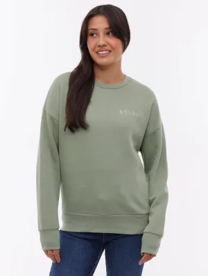 Joda Vertical Logo Crew Neck - Green Lounge Wear