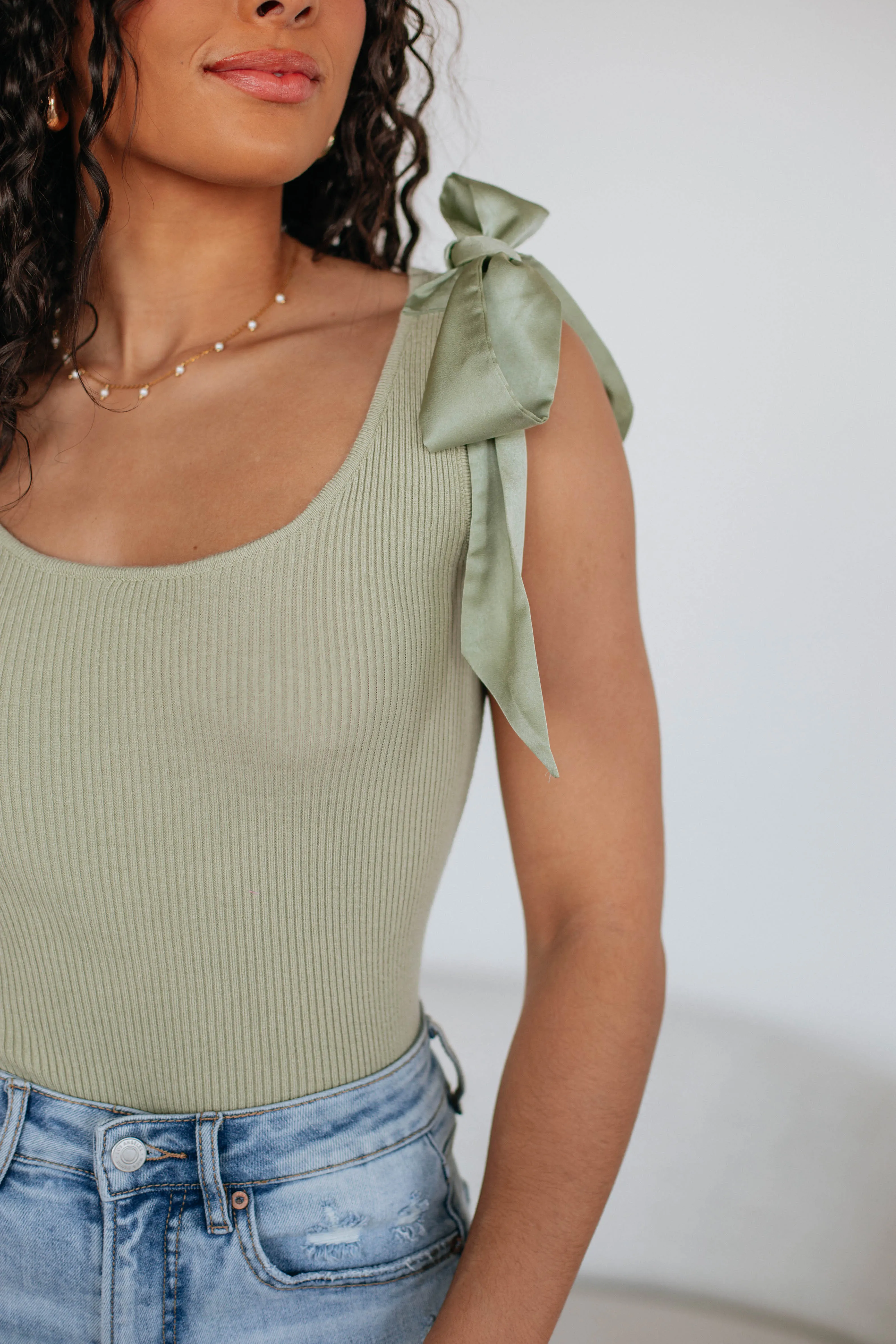 All In Good Time Tank - Sage Layer Fresh market share