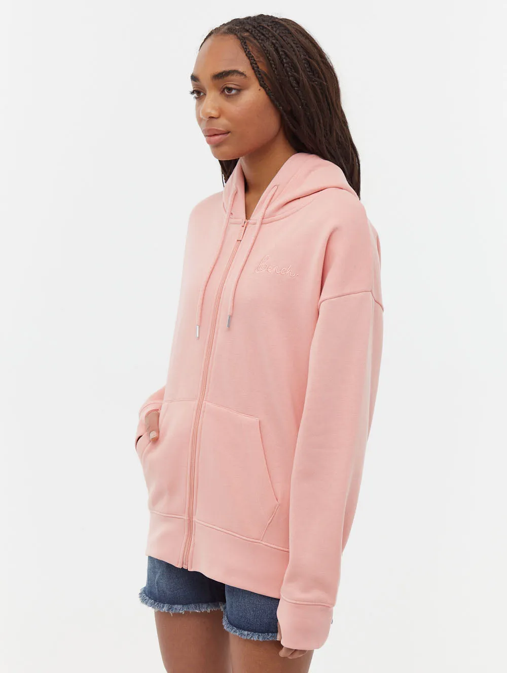 Naos Oversize Zip-Up Hoodie Kid Play Fame Glow