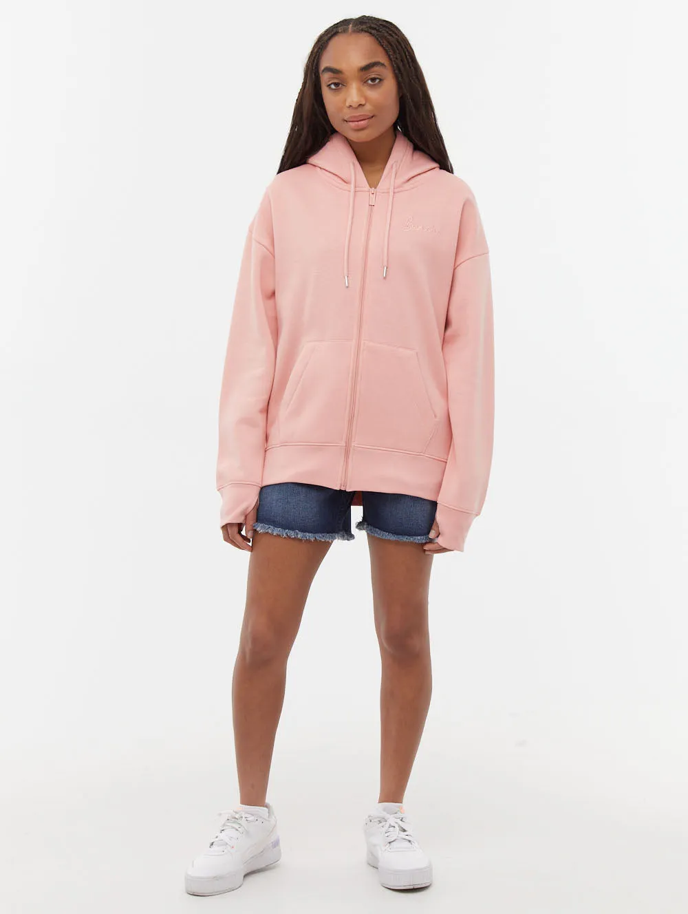 Relaxed Style Naos Oversize Zip-Up Hoodie