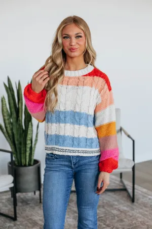 Lost Without Hue Sweater Seamless Stitching Casual Comfort Layer