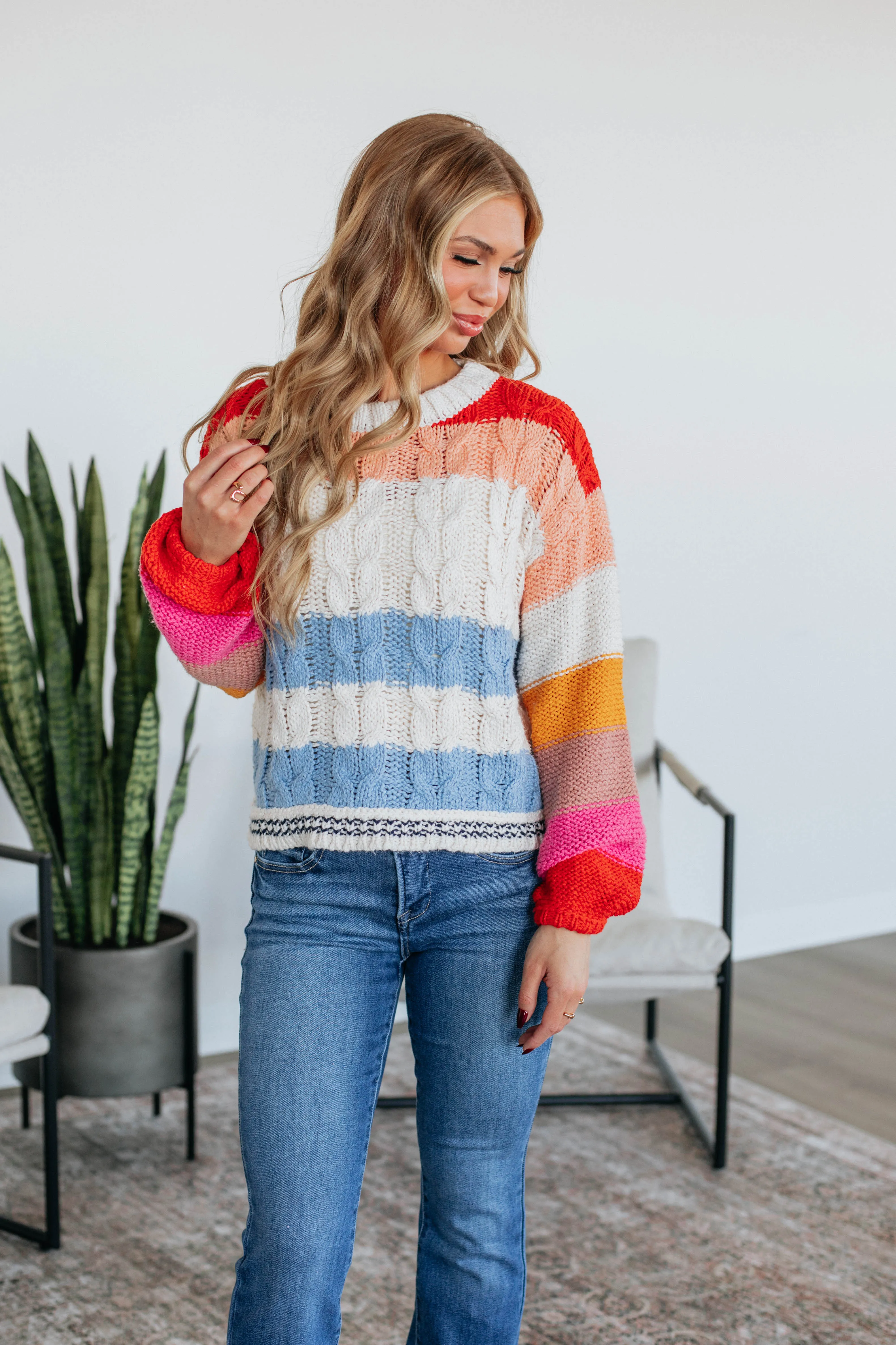 Warm Outfit Lost Without Hue Sweater