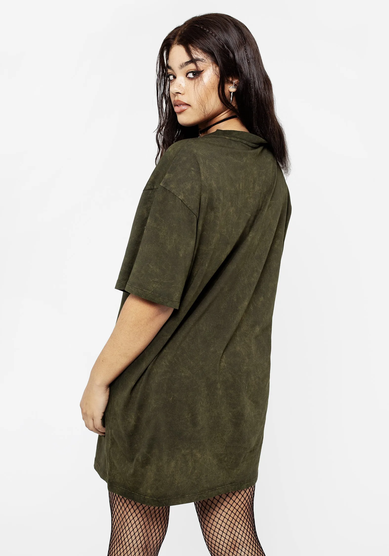 Figure Pop Style Fresh Psychotrope Mushroom Tee Dress