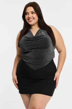 Black Mini Skirt Sporty Casual