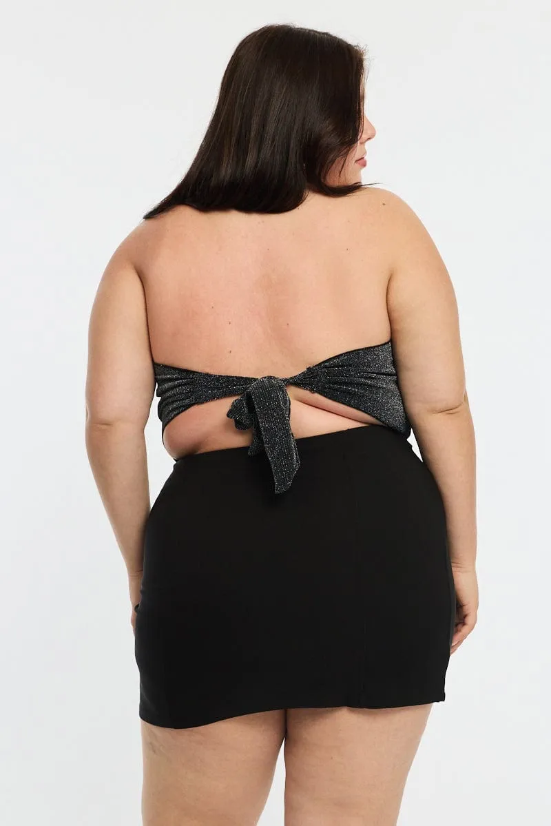 Bestseller Item Black Mini Skirt