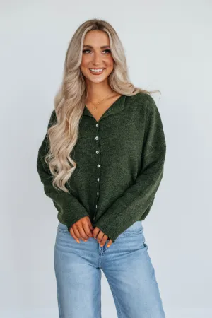 Brooke Cardigan - Pine Comfy Vibes