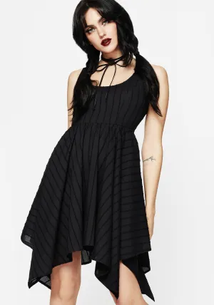 Flirty Fit Blythe Handkerchief Hem Mini Dress