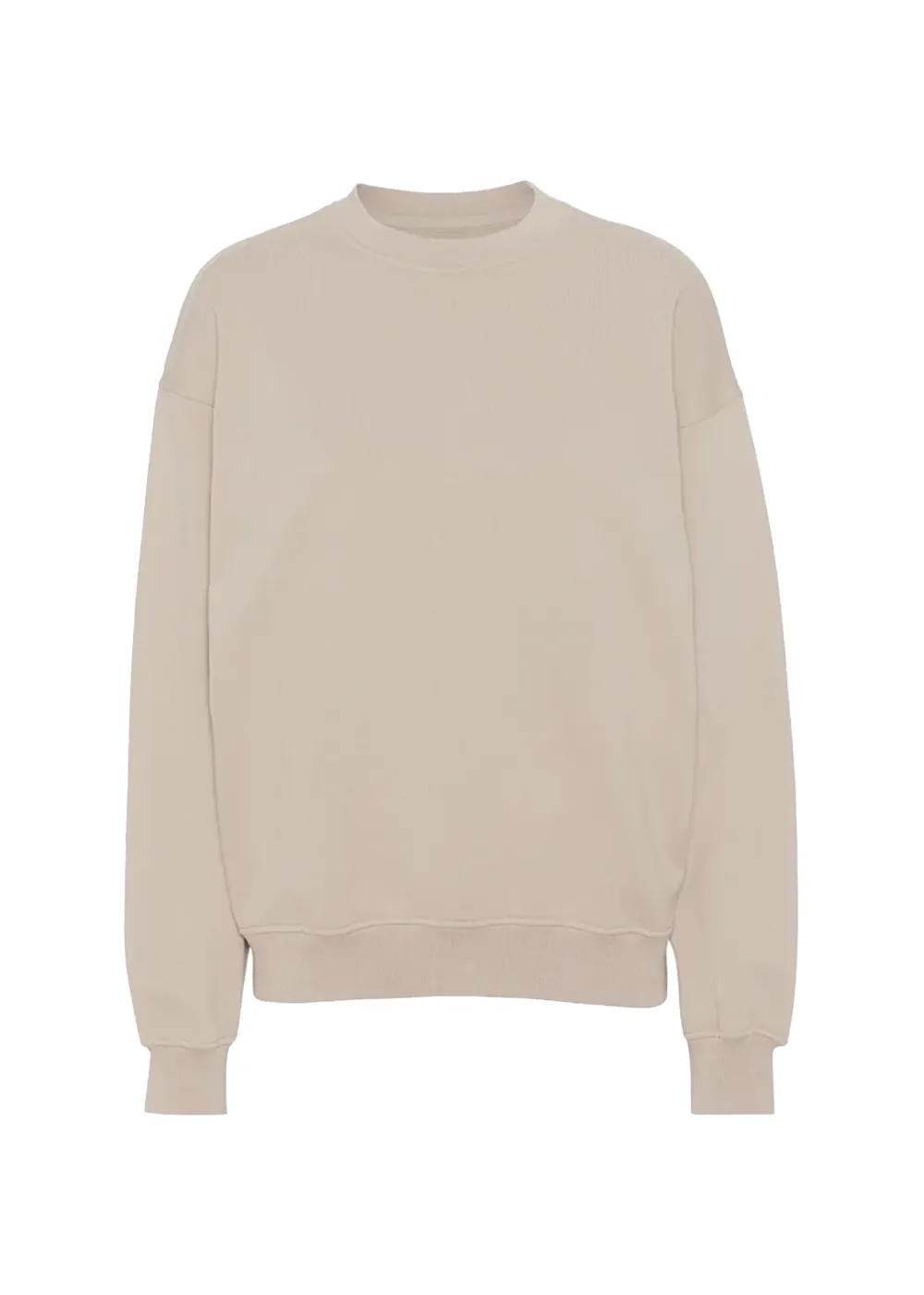 Organic Oversized Crewneck Sweatshirt Warm in winter Daily Style