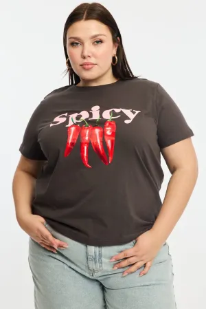 Minimalist Apparel Grey Spicy T-shirt