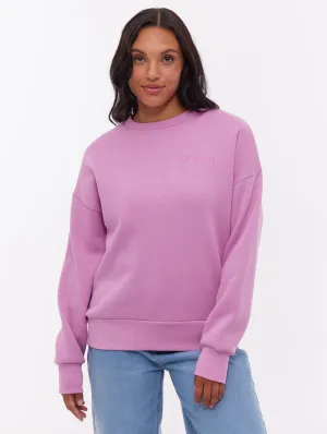Joda Vertical Logo Crew Neck - Pink Grace Ease QuickDryTechnology