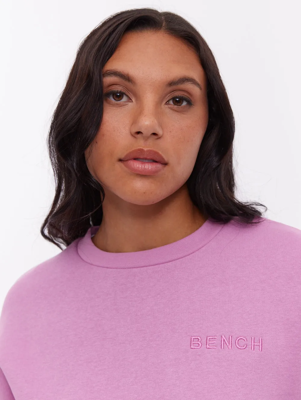 AntiSlip Grip Joda Vertical Logo Crew Neck - Pink