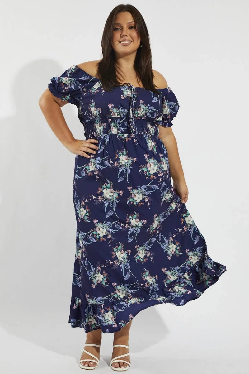Sequin Glow Chic Outfit Multi Floral Tie Front Shirred Waist Midi Dress