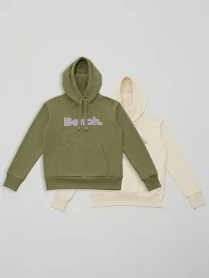 Women's Indre Hoodie (2 Pack) Evening Glow AbrasionResistant Fabric