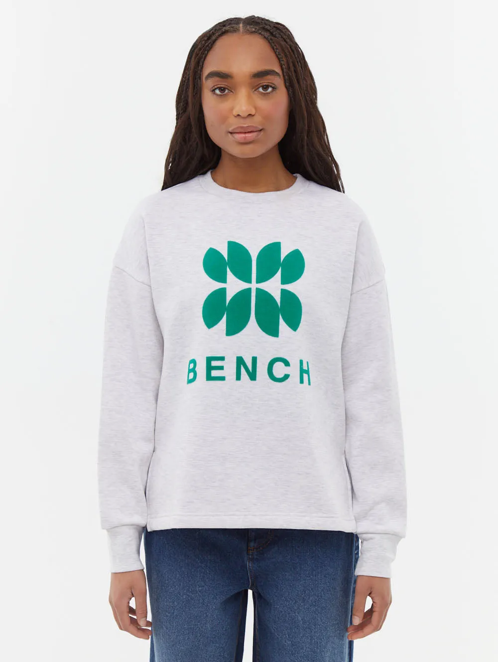 Coastal Chic Insulated Jacket Zie Graphic Crew Neck Sweatshirt