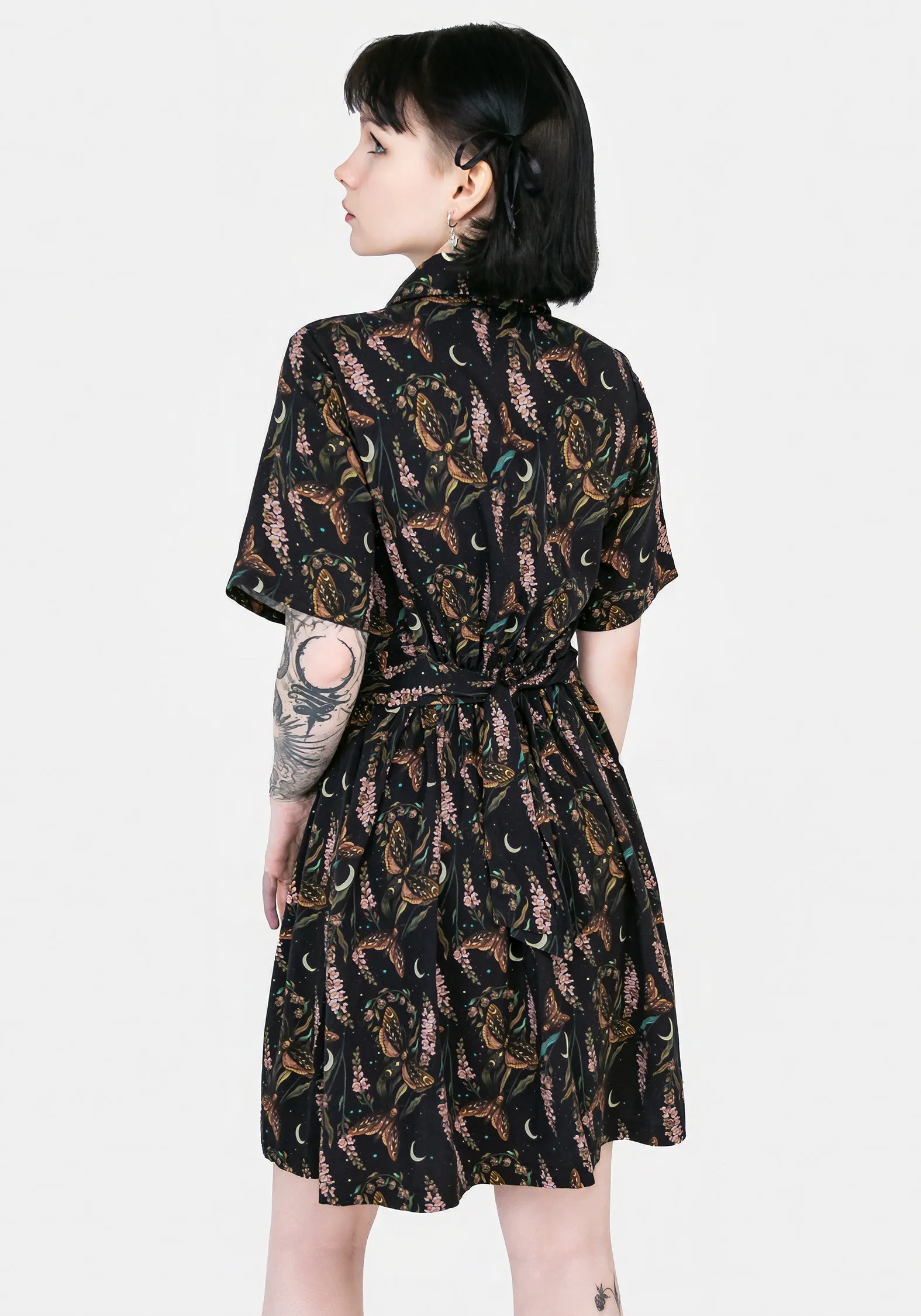 Atropos Mini Shirt Dress Bar Glow