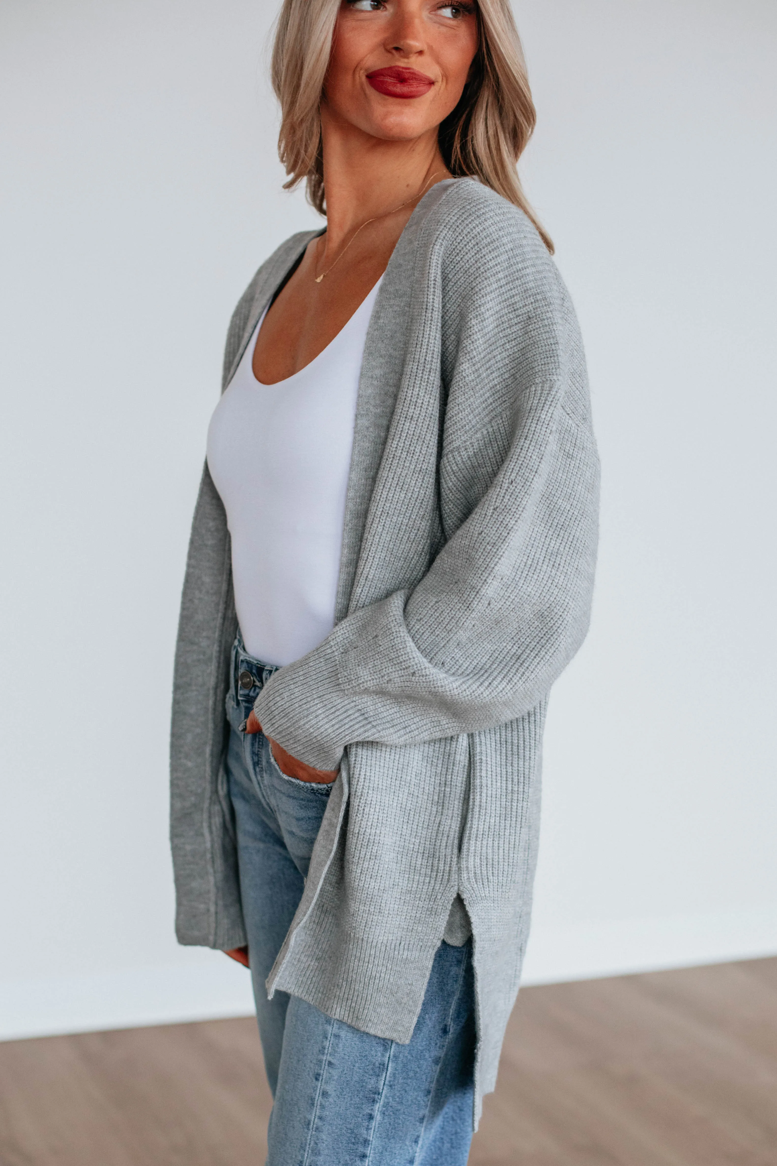 Anti Pilling Surface Reinforced Edging Wilmina Knit Cardigan