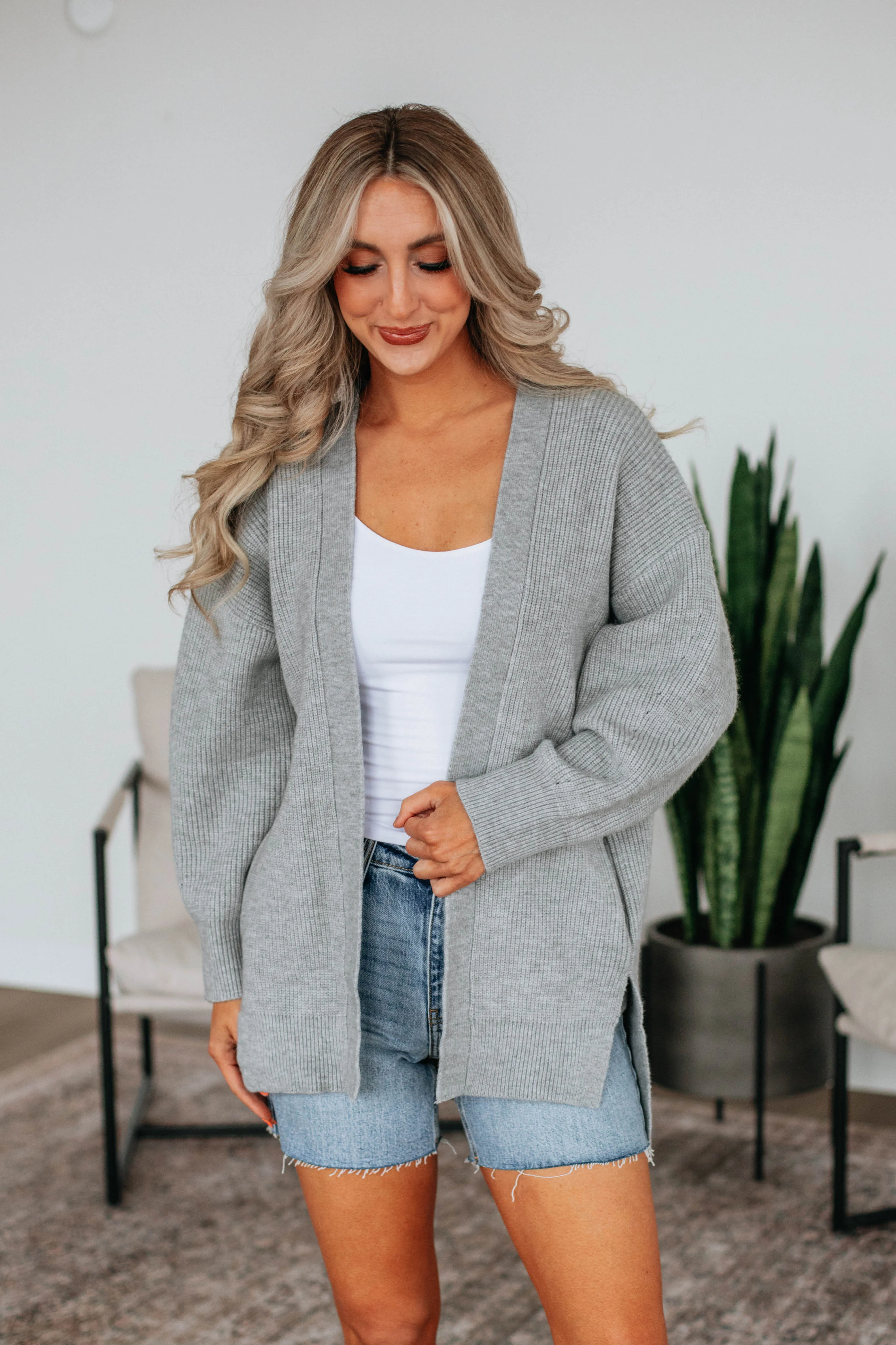 Wilmina Knit Cardigan Recycled Material Composition