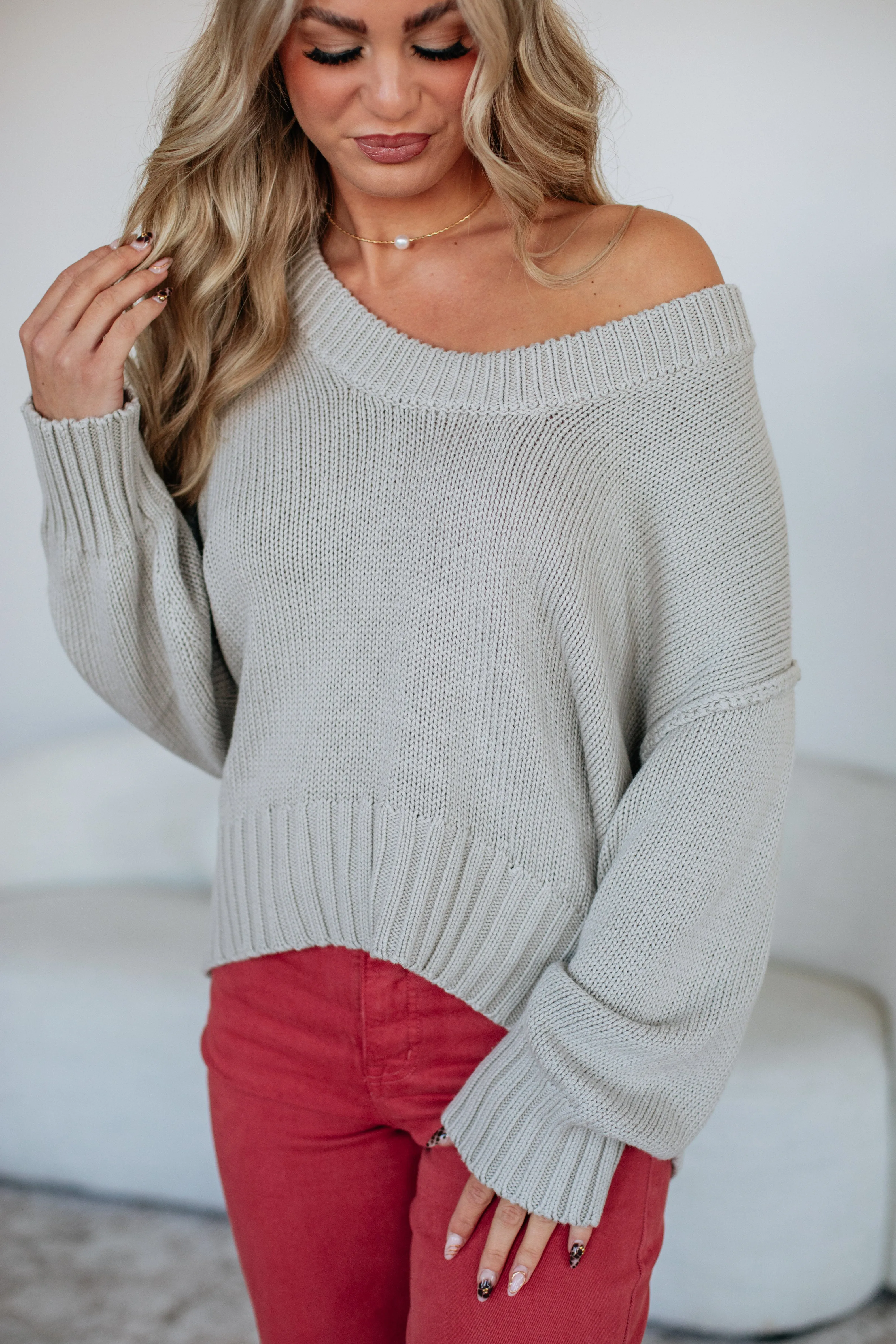 Relaxed Silhouette Eliza Oversized Sweater