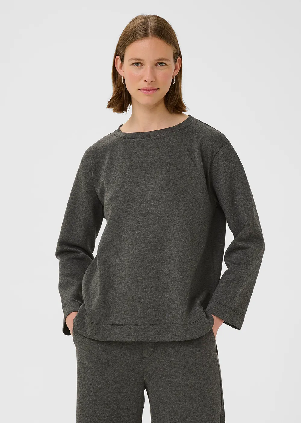 Gincent Melange Crewneck product budget friendly Relaxed Vibe