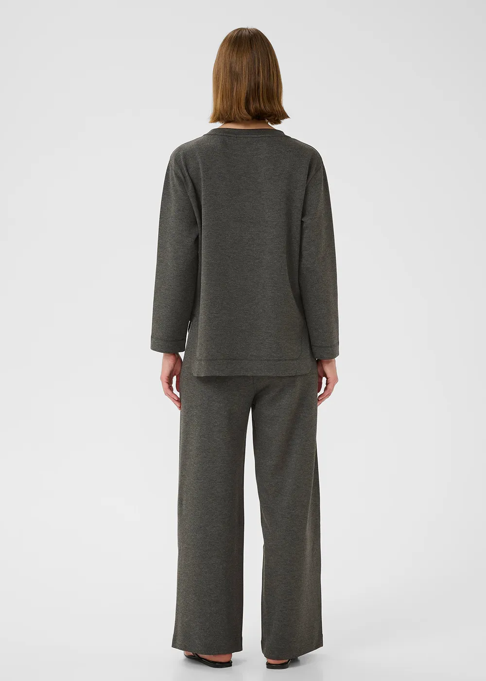 Gincent Melange Crewneck Essential Comfort