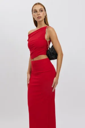Designed to complement every body shape this dress enhances your natural silhouette Desert Glow Red Bodycon Dress Maxi Mesh