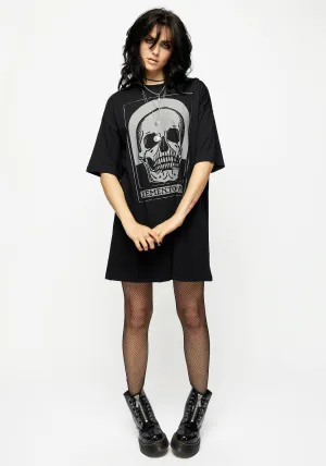Memento Mori Tee Dress Stylish Daywear Comfortable day-to-night dress