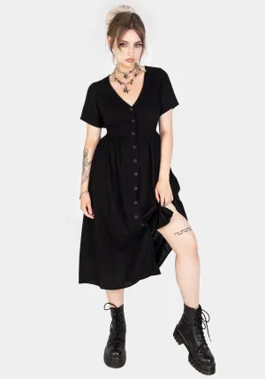 Stylish options Rowan Linen Button Up Midi Dress