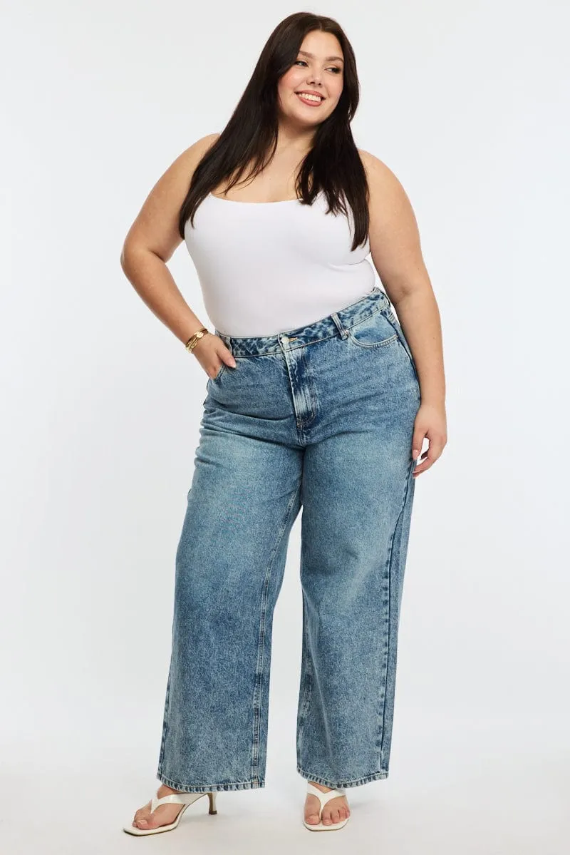 White Bodysuit Scoop Neck Seamless Mountain Cool