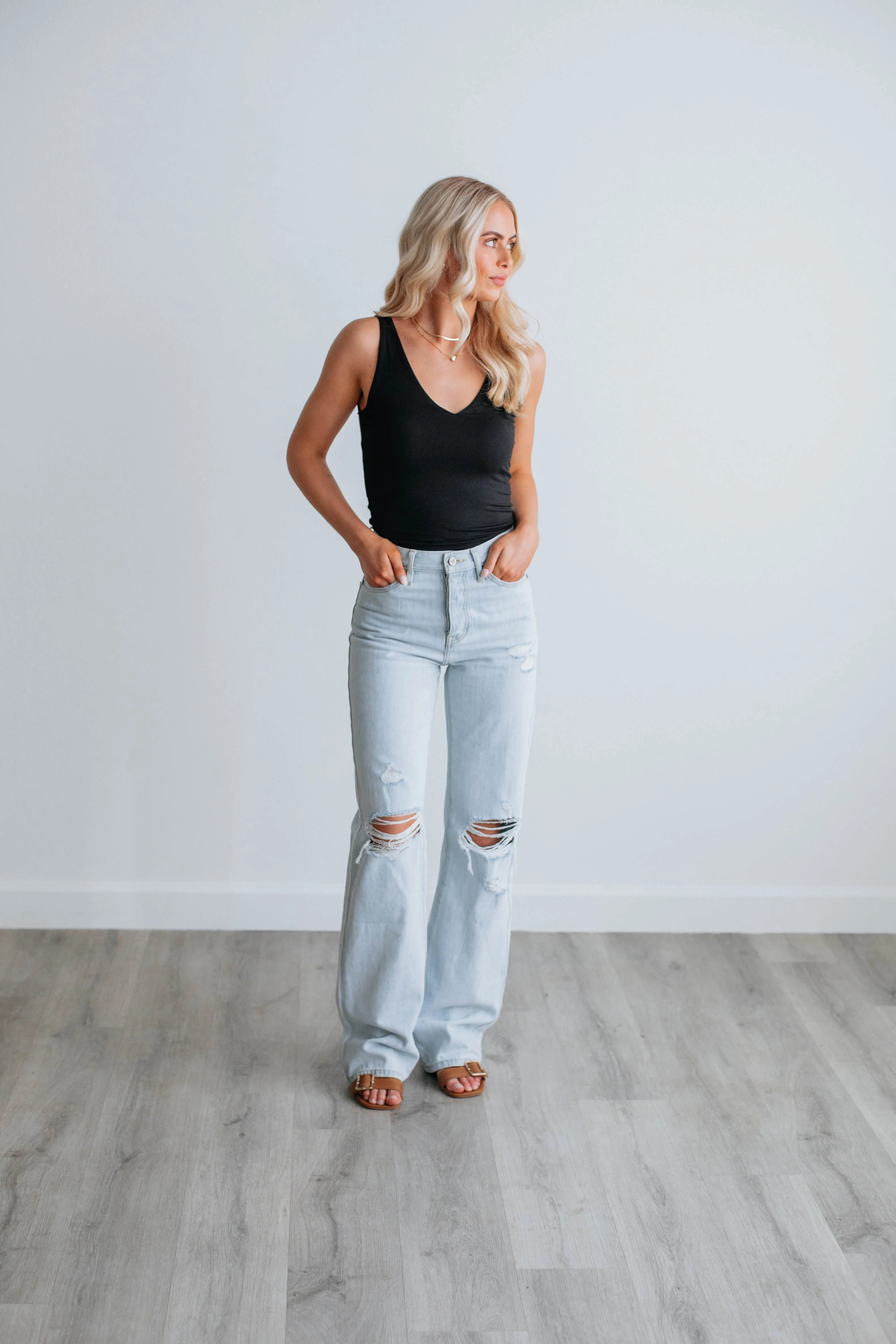 Rio Basic Tank - Black Fresh Style