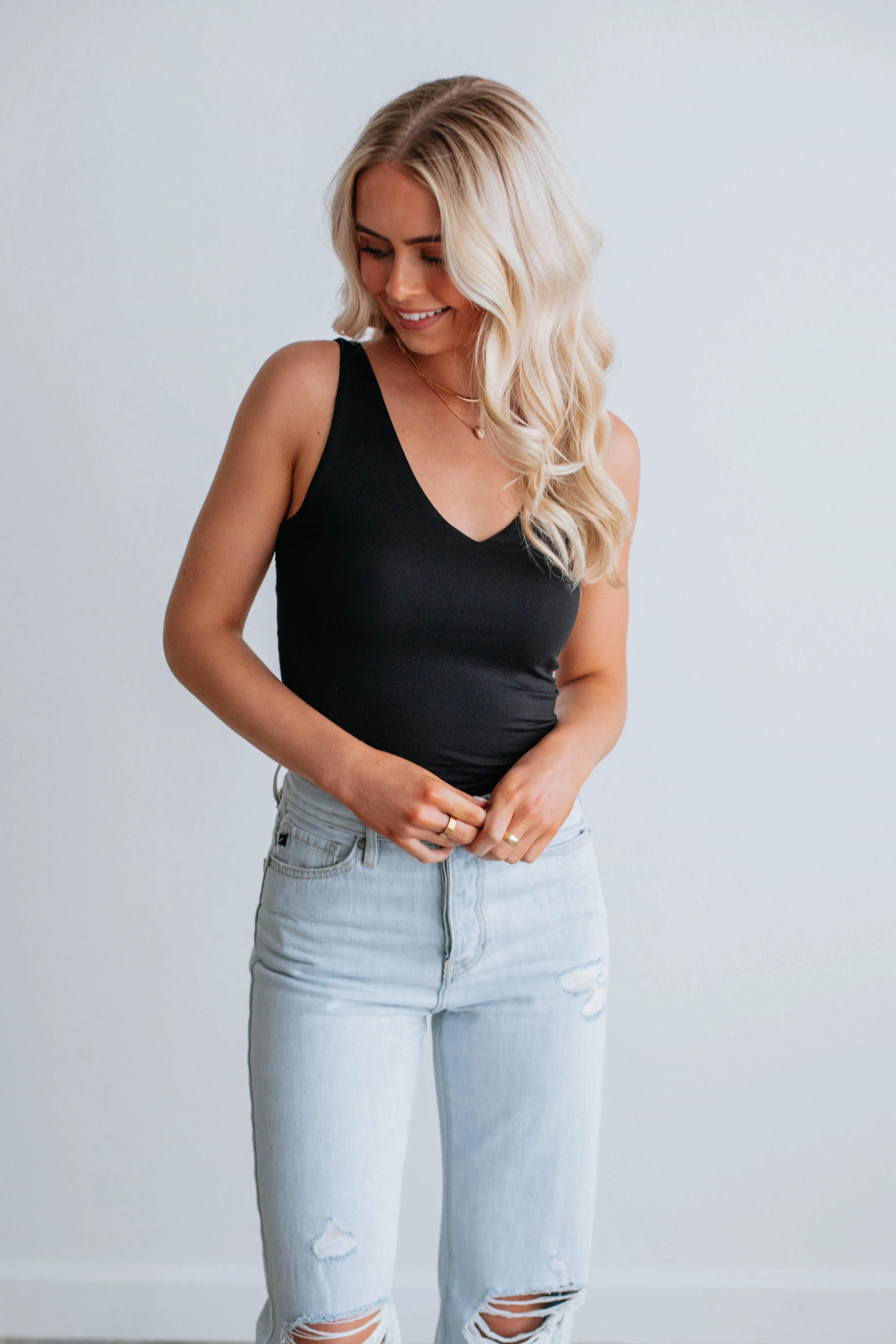Rio Basic Tank - Black Sturdy Training - worthy