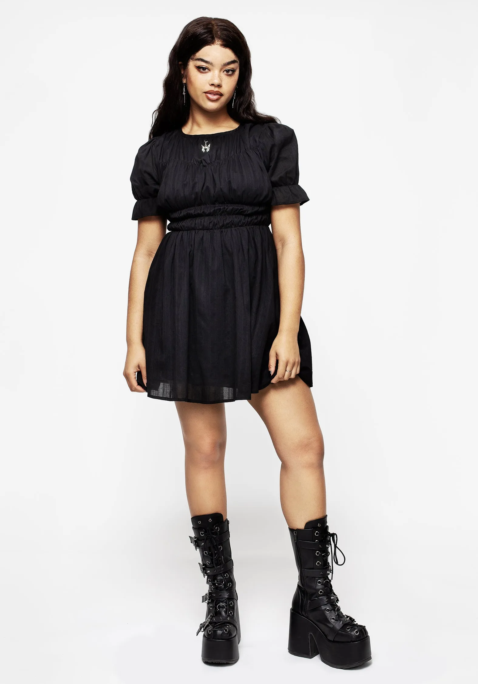 Odor Resistant Fabric Bedelia Cotton Mini Dress